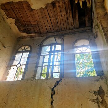 Trezor střecha ochranný kryt Architektura staré budova