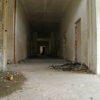 garage architecture building old basement stone