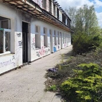 Opuštěný hotel Kladno