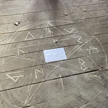 MONASTERY WITH PENTAGRAM