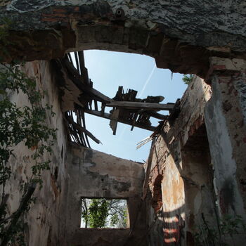 Gehöft vom Ende des 13. Jahrhunderts