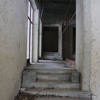 What is this place? An abandoned hotel?