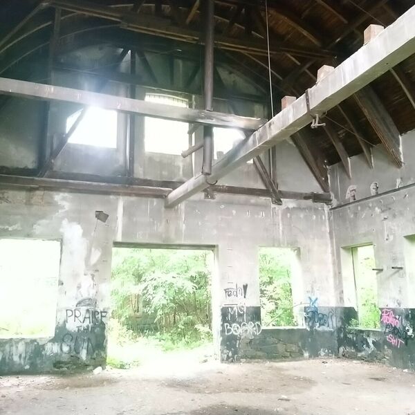 Výrobní hala bývalého lomu 2020