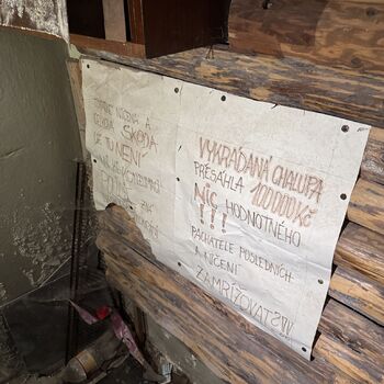 A cottage full of alcohol