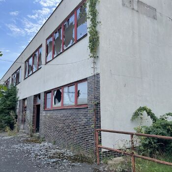 Abandoned railway station