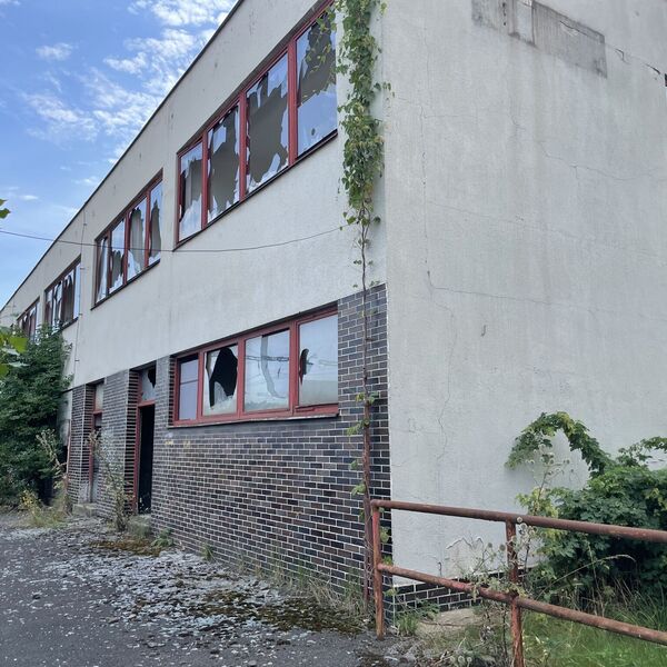 Abandoned railway station