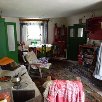 Chaloupka u skleněného ÚDU