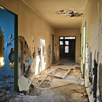 Was wurde hier produziert? Verlassene Fabrik in Polen