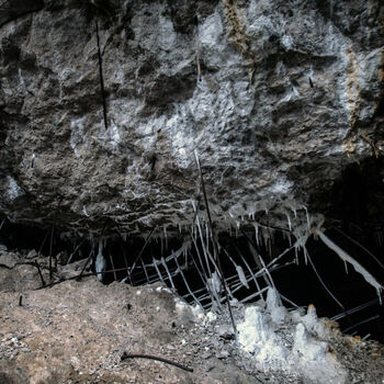 Bunkr/hangár pro prototypy ve druhé světové válce