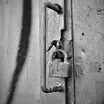 Visací zámek zámek Upevňovací prvek zádržný systém staré dveře zařízení