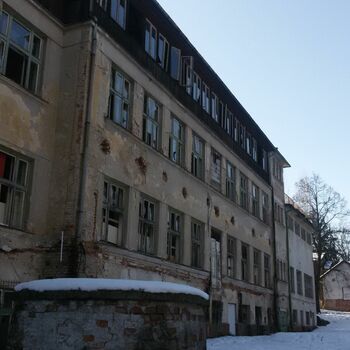 Architektura budova město sklad