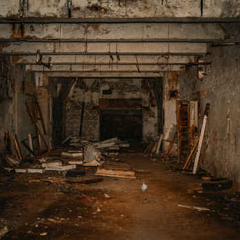 Brewery with underground factory