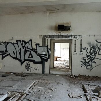 sgrafity dekorace zeď