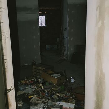 House with old Volga and big cross ✟ House with old Volga and big cross ✟