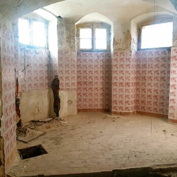 Tür Mauer Gebäude Architektur alt