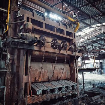 Ironworks with a mole Ironworks with a mole