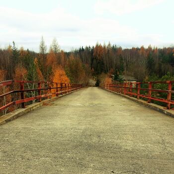 Most visutý most krajina cesta