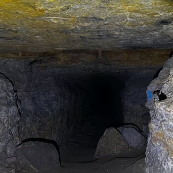 Unterirdischer deutscher Schutzraum Višňovka