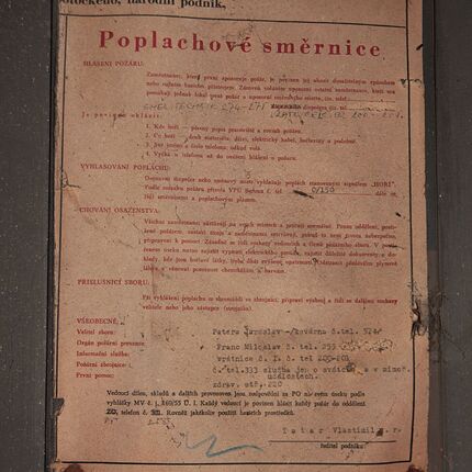 Der "Schlund" des Zementwerks