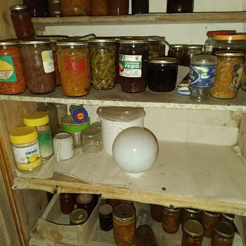 Hütte in den Bergen