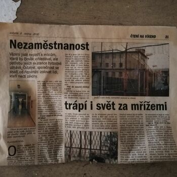 noviny produkt Tvorba denně noviny produkt Tvorba denně