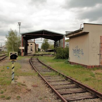 Werkstätten der Bushrad Railway