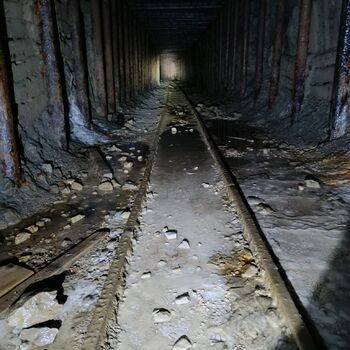 In the deep bowels of 🖤⛏️🚊🌿 In the deep bowels of 🖤⛏️🚊🌿