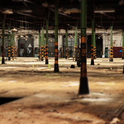 Railway workshops StEG Bubny