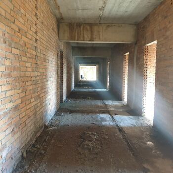 Buňka Architektura staré věznice kámen budova zeď starověké