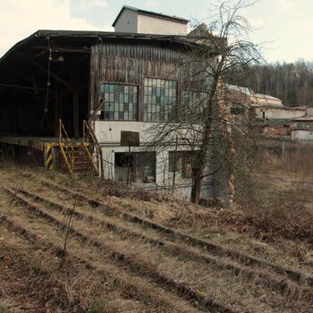 Paper mill siding Paper mill siding