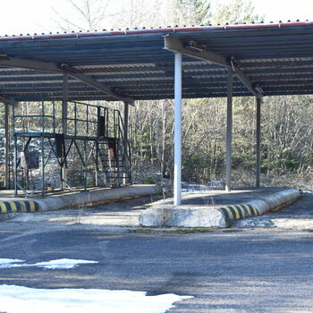 Abandoned missile base Abandoned missile base