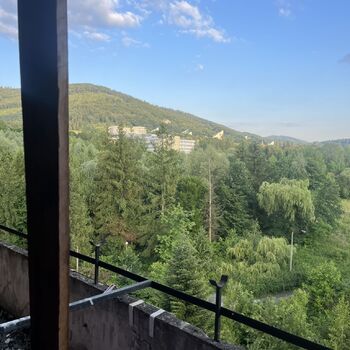 Polen verwüstetes Hotel