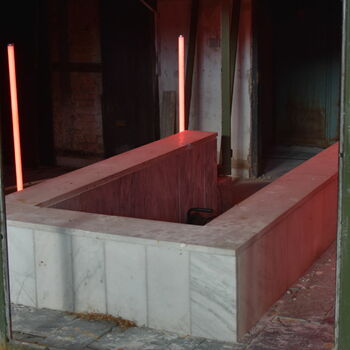 Opuštěná obřadní síň Opuštěná obřadní síň