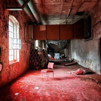 Factory across the border