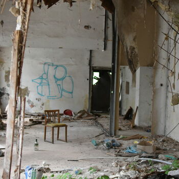 Verlassenes Restaurant