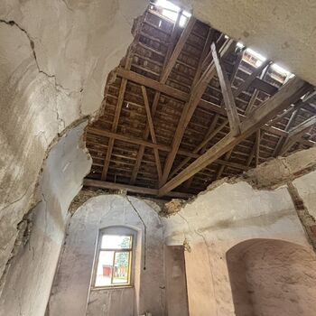 Fortress converted into a castle.