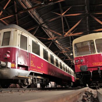 Werkstätten der Bushrad Railway