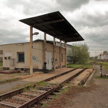 Werkstätten der Bushrad Railway