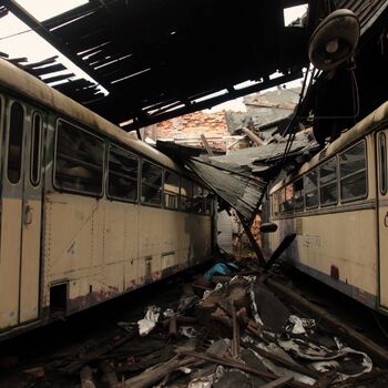 Eingestürzte Rotunde