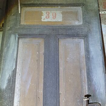 staré poštovní schránka dveře budova krabice