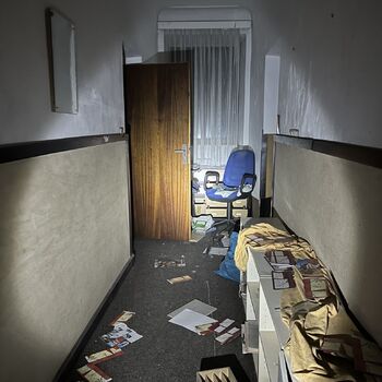 Opuštěný zámek/hotel