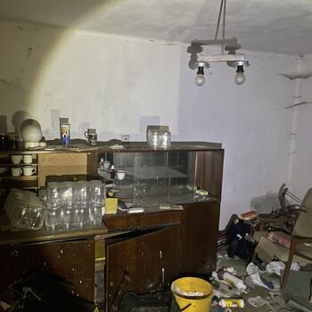 das Haus voller Zeug