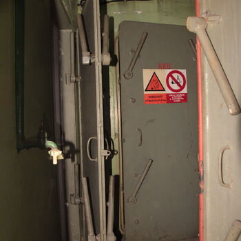 CO shelter under the refrigeration plant