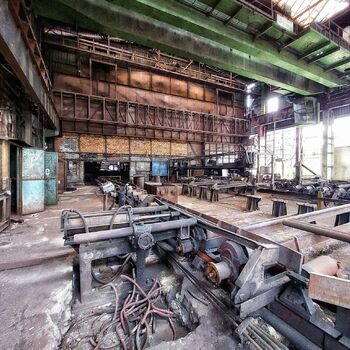 Ironworks with a mole Ironworks with a mole