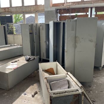 Abandoned railway station