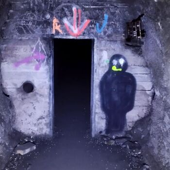 Abandoned Nazi underground factory Rabštejn Werk H, Werk B