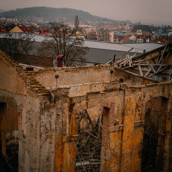 Brewery with underground factory