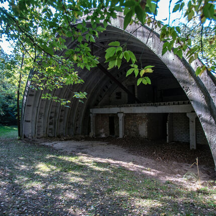 Nie fertiggestellter Bunkerneubau AU-13- Gefechtsführungszentrum