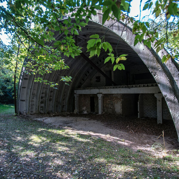 Nikdy nedokončený nový bunkr AU-13 - Bojové velitelské centrum