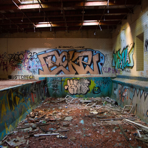 The beauty of the old spa